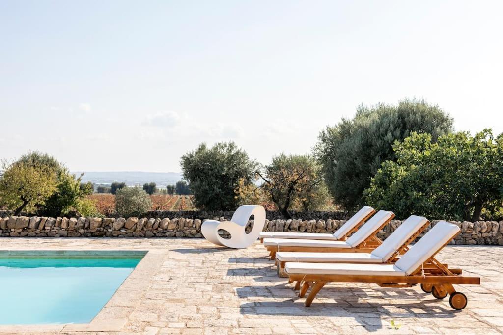 Villa Masseria Angiulli Piccolo Contrada Angiulli 74023 Grottaglie à Villa Castelli Extérieur photo